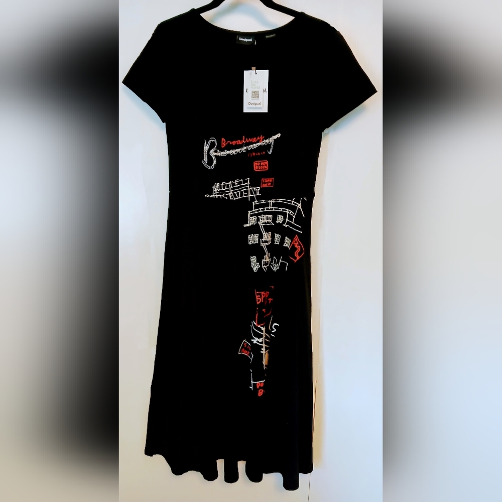 NWOT Desigual VEST_BROADWAY ROAD dress, SIZE M